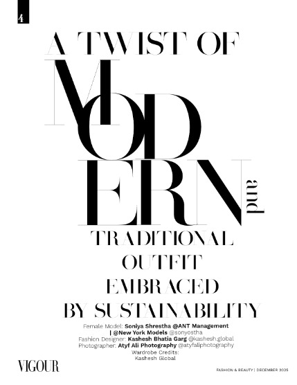 VIGOUR MAGAZINE Fashion & Beauty | December 2025 | Issue 05, page 4