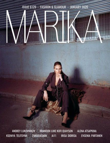 MARIKA MAGAZINE FASHION & GLAMOUR (ISSUE 6129 - January), page 1