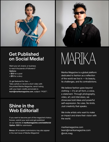MARIKA MAGAZINE FASHION & GLAMOUR (ISSUE 6202 - March), page 2