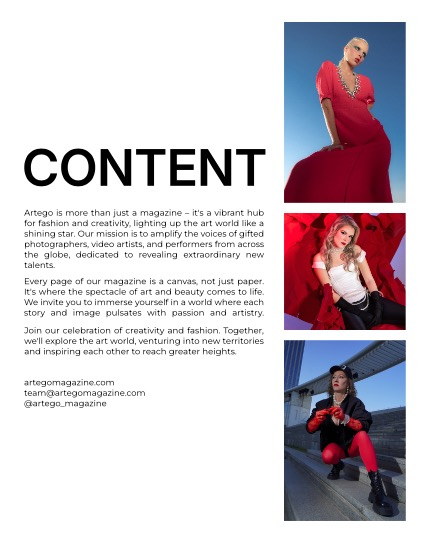 ARTEGO MAGAZINE - FASHION & GLAMOUR MARCH ISSUE 732, page 2