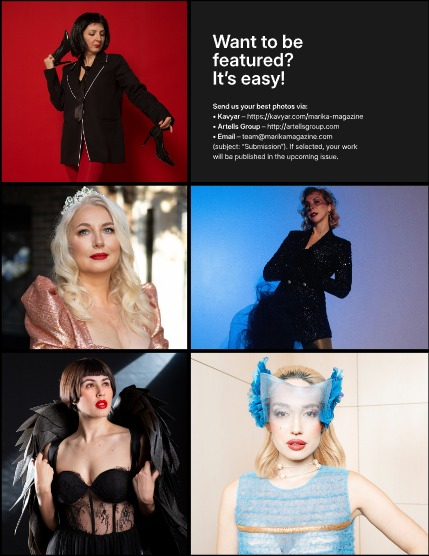 MARIKA MAGAZINE FASHION & GLAMOUR (ISSUE 6085 - December), page 3