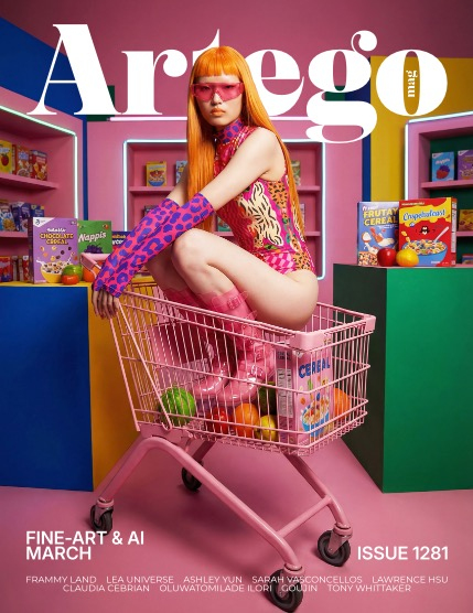 ARTEGO MAGAZINE - FINE-ART & AI MARCH ISSUE 1281, page 1