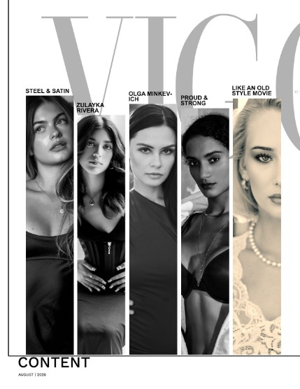 VIGOUR MAGAZINEThe Black And White | August 2026 | Issue 01, page 2