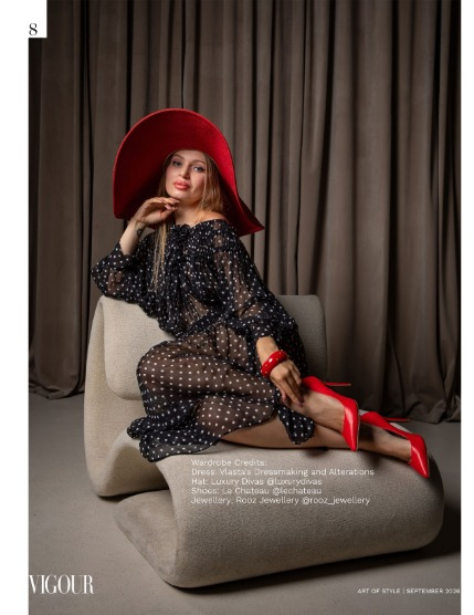 VIGOUR MAGAZINE The Art of Style | September 2026 | Issue 01, page 8