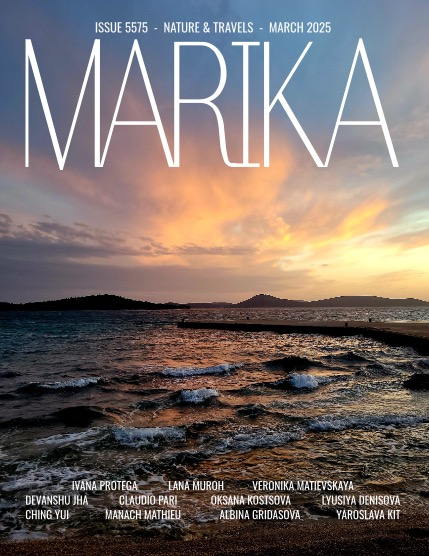 MARIKA MAGAZINE NATURE & TRAVELS (ISSUE 5575 - MARCH), page 1