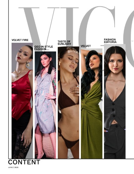 VIGOUR MAGAZINE Fashion & Beauty | June 2025 | Issue 02, page 2