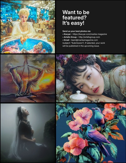 MARIKA MAGAZINE FINE-ART & AI (ISSUE 5880 - SEPTEMBER), page 3