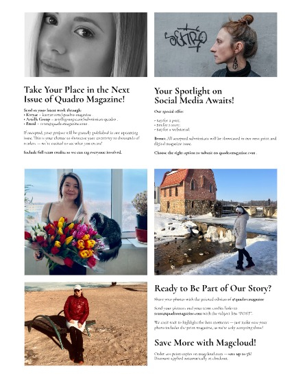 QUADRO MAGAZINE - PORTRAIT APRIL (Vol 1555), page 3