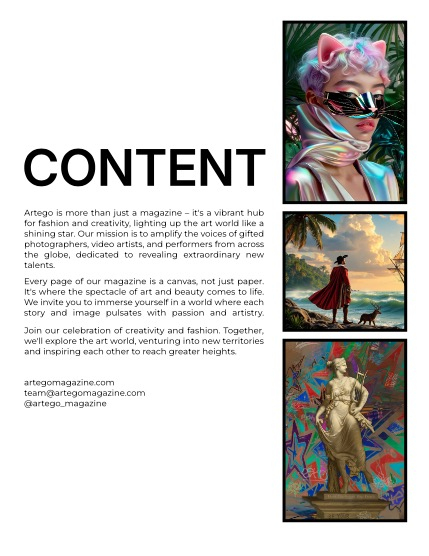 ARTEGO MAGAZINE - FINE-ART & AI MAY ISSUE 824, page 2