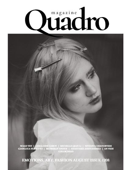 QUADRO MAGAZINE - EMOTIONS. ART. FASHION AUGUST (Vol 1208), page 1
