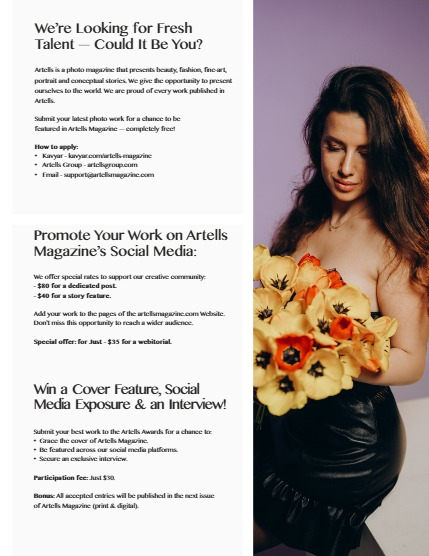 ARTELLS MAGAZINE - PORTRAIT JANUARY (Vol 3828), page 3