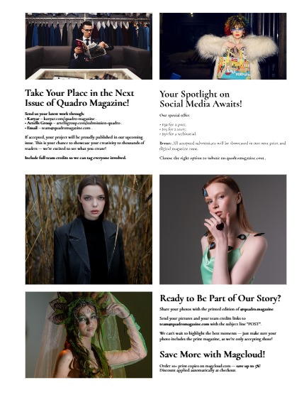 QUADRO MAGAZINE - PORTRAIT MARCH (Vol 1521), page 3