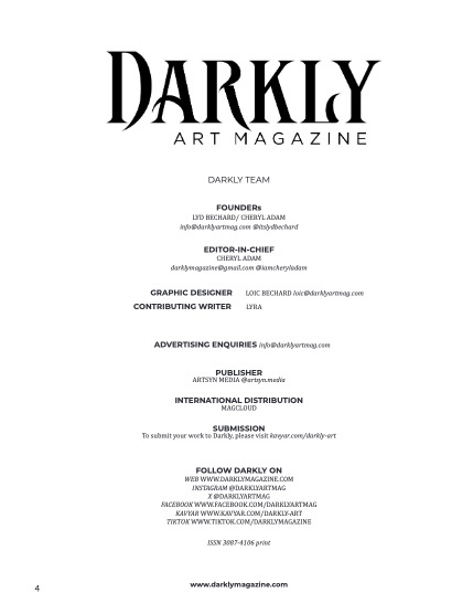 Darkly Issue #672 July 2026, page 4