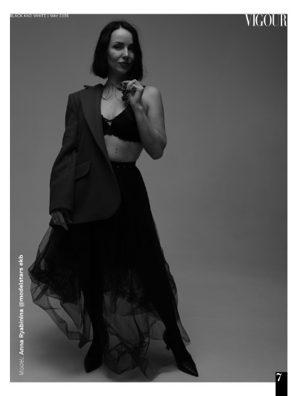 VIGOUR MAGAZINE The Black And White | May 2026 | Issue 01, page 7