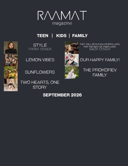 RAAMAT Magazine September 2026 Teen&Kids Edition Issue 3, page 3
