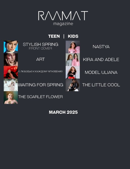 RAAMAT Magazine March 2025 Teen&Kids Edition Issue 2, page 3