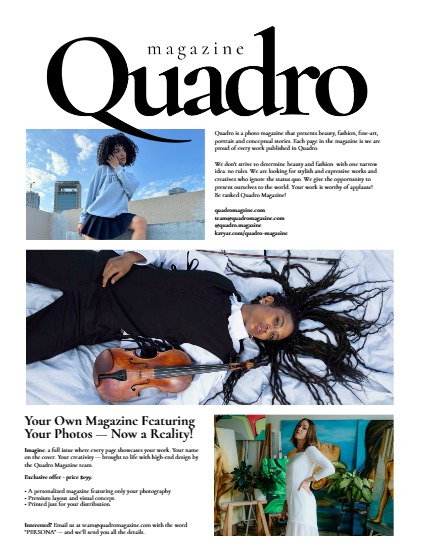 QUADRO MAGAZINE - EMOTIONS. ART. FASHION AUGUST (Vol 1214), page 2