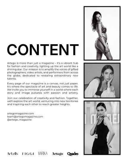 ARTEGO MAGAZINE - PORTRAIT JULY ISSUE 1439, page 2