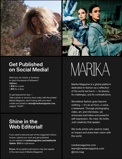 MARIKA MAGAZINE FASHION & GLAMOUR (ISSUE 5666 - MAY), page 2