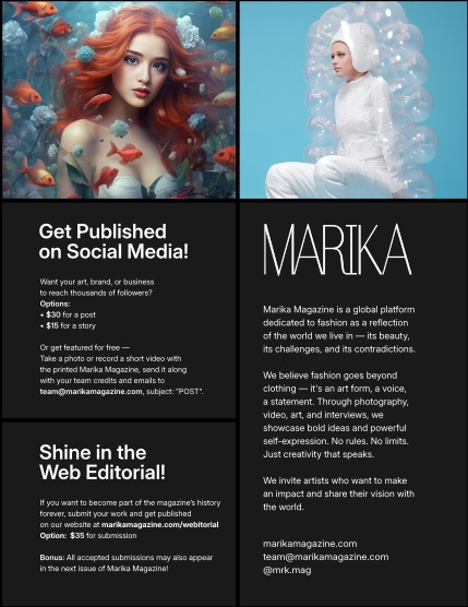 MARIKA MAGAZINE FINE-ART & AI (ISSUE 5766 - JULY), page 2