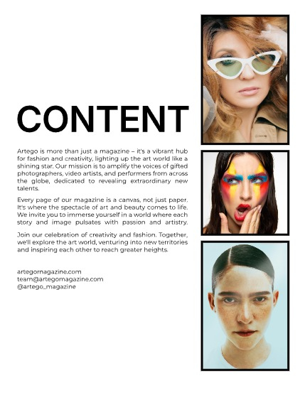 ARTEGO MAGAZINE - FASHION & GLAMOUR DECEMBER ISSUE 1159, page 2