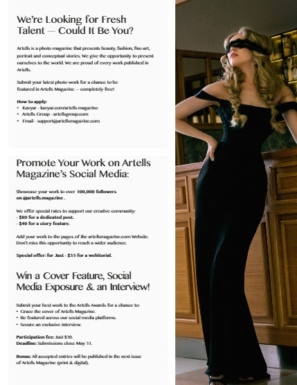 ARTELLS MAGAZINE - FASHION & GLAMOUR JUNE (Vol 3301), page 3