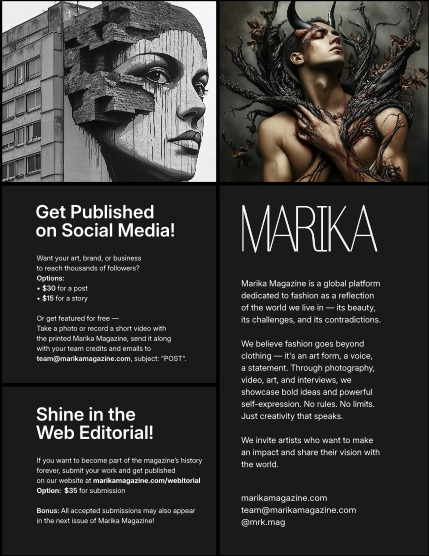 MARIKA MAGAZINE FINE-ART & AI (ISSUE 5879 - SEPTEMBER), page 2