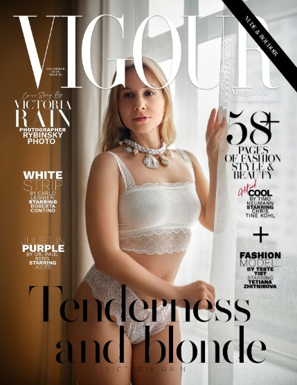 VIGOUR MAGAZINE The Nude & Boudoir | December 2025 | Issue 03, page 1
