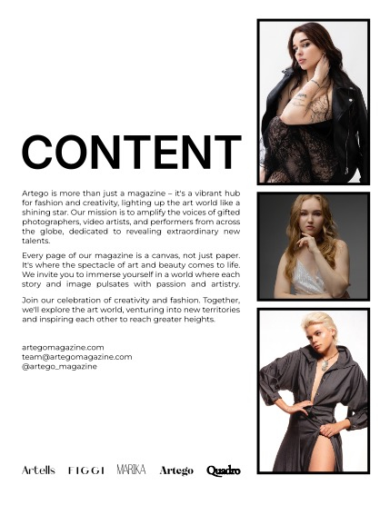 ARTEGO MAGAZINE - PORTRAIT JUNE ISSUE 1400, page 2