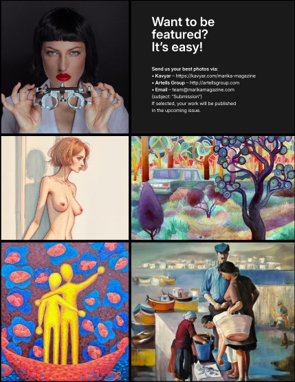MARIKA MAGAZINE FINE-ART & AI (ISSUE 5706 - JUNE), page 3