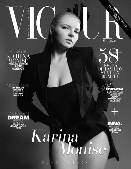 VIGOUR MAGAZINE Black And White | June 2025 | Issue 03, page 1