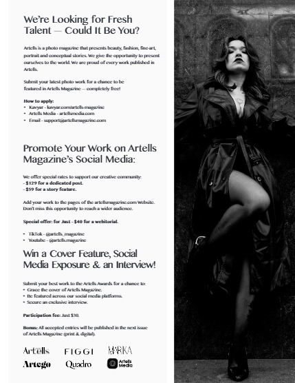 ARTELLS MAGAZINE - PORTRAIT JULY (Vol 4181), page 3