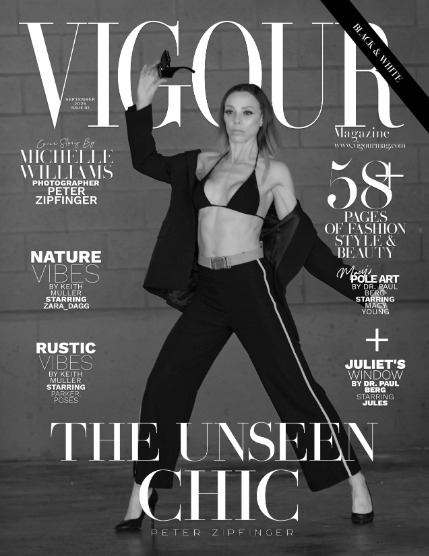 VIGOUR MAGAZINE The Black And White | September 2025 | Issue 03, page 1