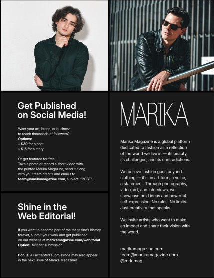 MARIKA MAGAZINE MEN (ISSUE 6113 - JANUARY), page 2