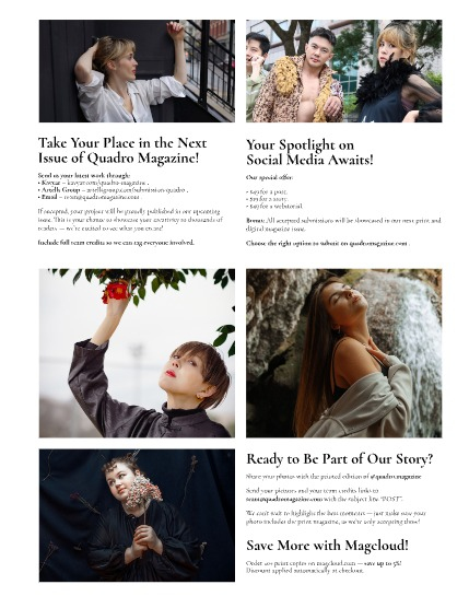 QUADRO MAGAZINE - PORTRAIT APRIL (Vol 1554), page 3