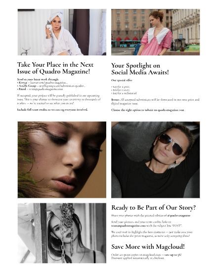 QUADRO MAGAZINE - PORTRAIT AUGUST (Vol 1706), page 3