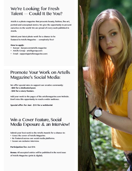 ARTELLS MAGAZINE - PORTRAIT SEPTEMBER (Vol 3586), page 3