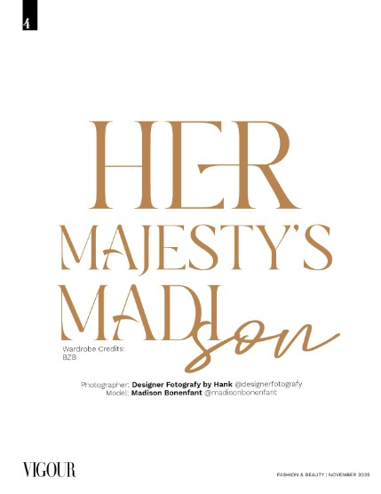 VIGOUR MAGAZINE Fashion & Beauty | November 2025 | Issue 16, page 4