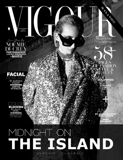 VIGOUR MAGAZINE The Black And White | September 2025 | Issue 01, page 1