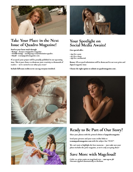 QUADRO MAGAZINE - PORTRAIT AUGUST (Vol 1238), page 3