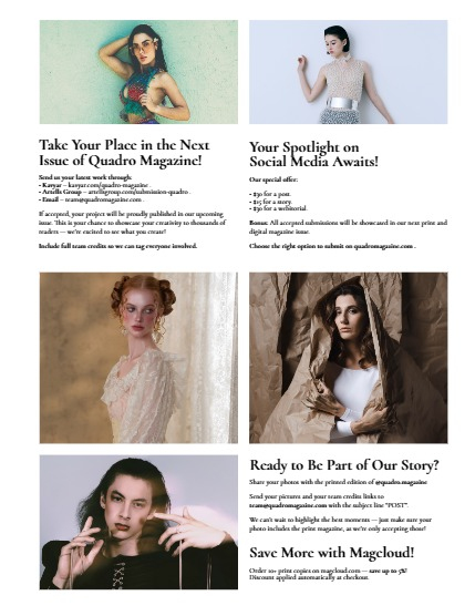 QUADRO MAGAZINE - FASHION & GLAMOUR SEPTEMBER (Vol 1287), page 3