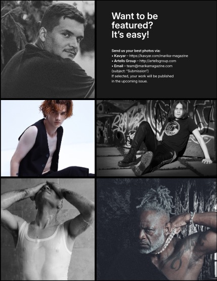 MARIKA MAGAZINE MEN (ISSUE 5889 - SEPTEMBER), page 3