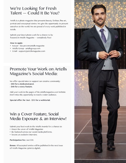 ARTELLS MAGAZINE - MEN JANUARY (Vol 3801), page 3