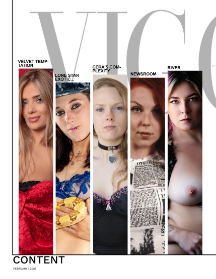 VIGOUR MAGAZINE The Nude & Boudoir | February 2026 | Issue 03, page 2