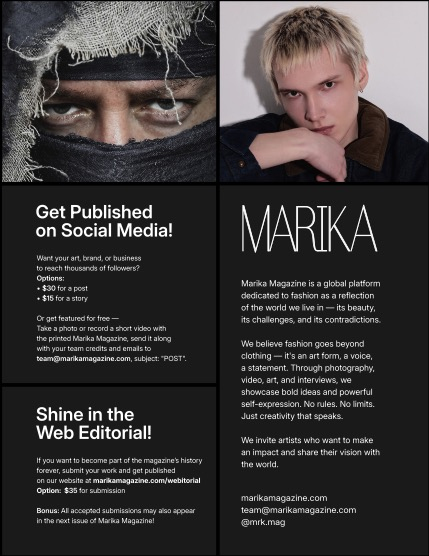 MARIKA MAGAZINE MEN (ISSUE 6237 - April), page 2