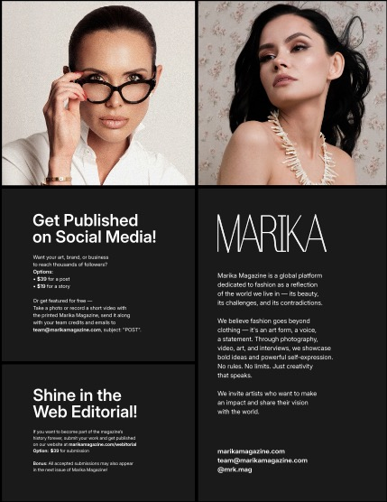 MARIKA MAGAZINE PORTRAIT (ISSUE 6323 - June), page 2