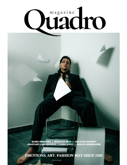 QUADRO MAGAZINE - EMOTIONS. ART. FASHION MAY (Vol 1026), page 1