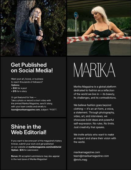 MARIKA MAGAZINE PORTRAIT (ISSUE 5976 - October), page 2