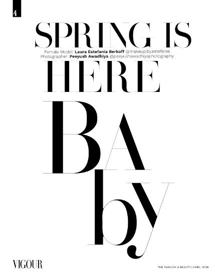 VIGOUR MAGAZINE Fashion & Beauty | April 2026 | Issue 15, page 4