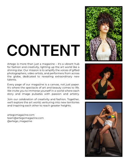 ARTEGO MAGAZINE - PORTRAIT JUNE ISSUE 1403, page 2